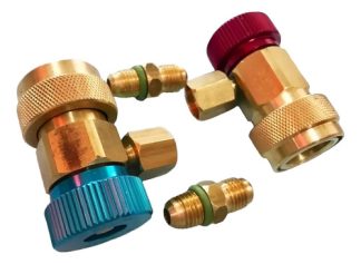 JUEGO ACOPLES GAS 1234YF NUEVO GAS AUTOMOTOR