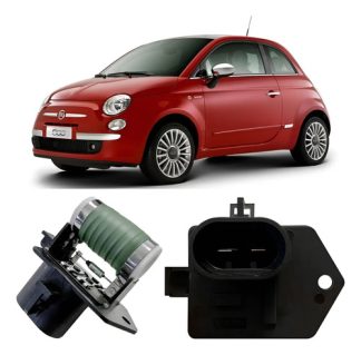 RESISTENCIA ELECTROVENTILADOR PARA FIAT 500 (2 PIN) 55722780