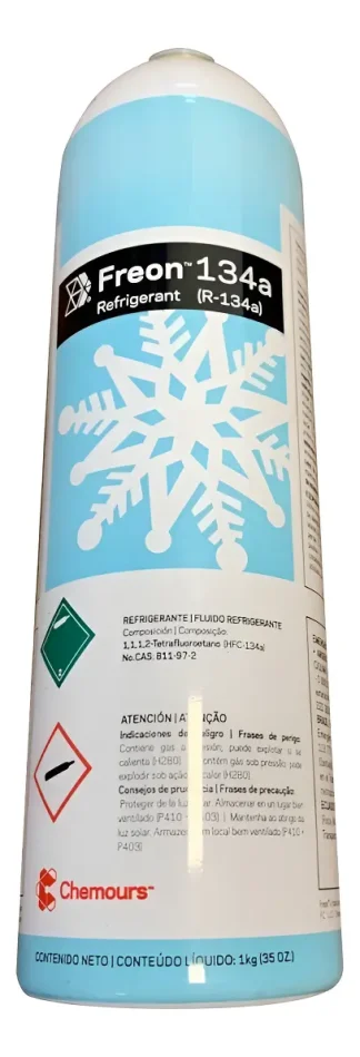 GAS REFRIGERANTE DUPONT 134A 1 KG